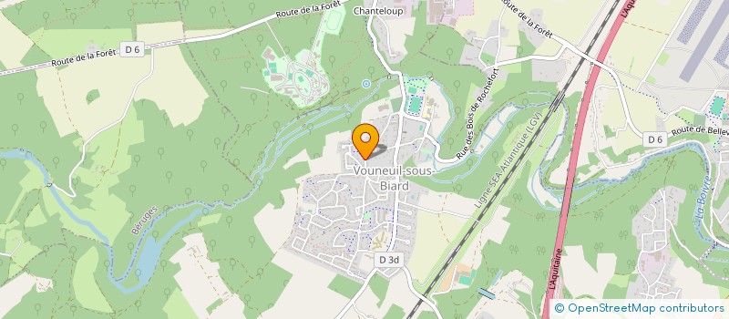 localisation de l'entreprise SCI LES ARCHES DES NAUTILES  VOUNEUIL-SOUS-BIARD