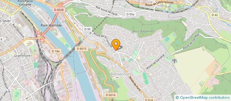 localisation de l'entreprise SCI LES ARCHIPELS  BONSECOURS