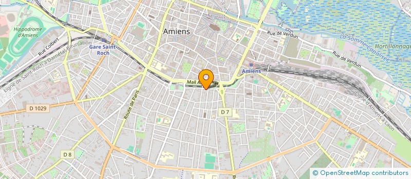 localisation de l'entreprise SCI LES ARCHITECTES DU PATRIMOINE à AMIENS