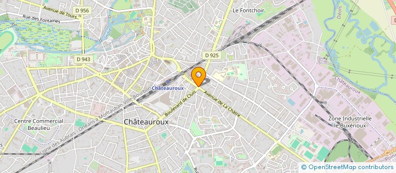 localisation de l'entreprise SCI LES ARCHIVES à CHATEAUROUX
