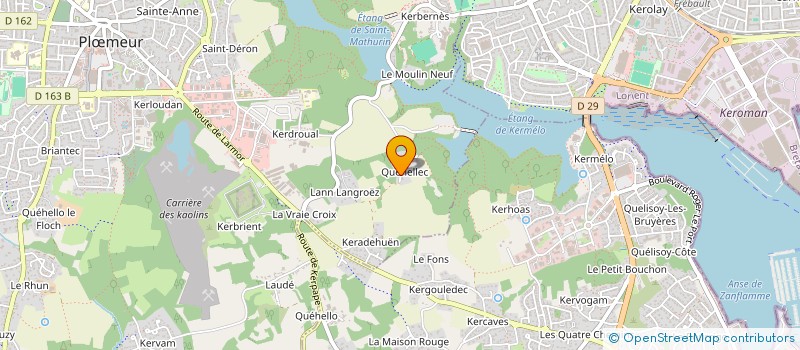 localisation de l'entreprise SCI LES ARCHIVES à PLOEMEUR