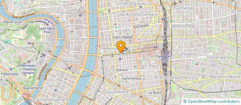 localisation de l'entreprise SCI LES ARCHIVES  LYON