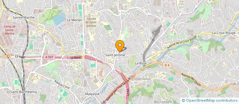 localisation de l'entreprise SCI LES ARCS à MARSEILLE 13EME