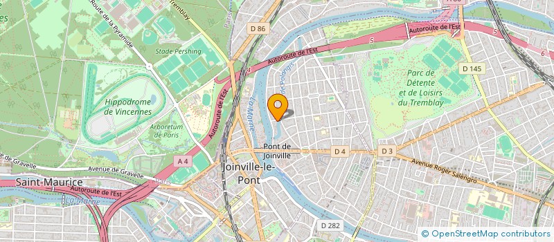 localisation de l'entreprise SCI LES ARCS à JOINVILLE-LE-PONT