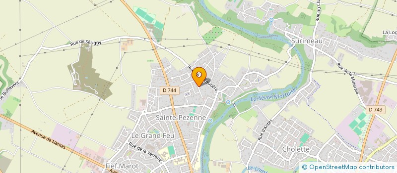 localisation de l'entreprise SCI LES ARDILLERS à NIORT