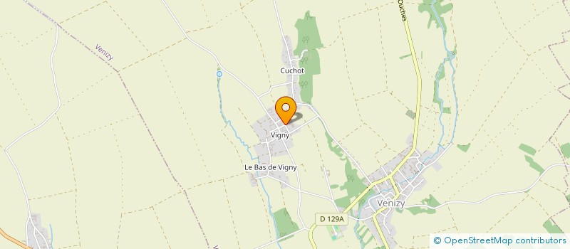 localisation de l'entreprise SCI LES ARDILLIERES  VENIZY