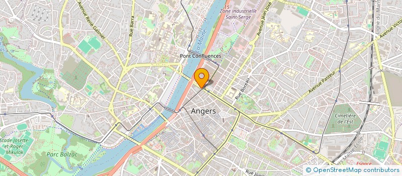 localisation de l'entreprise SCI LES ARDOISIERES à ANGERS
