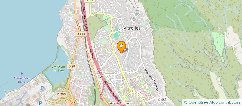 localisation de l'entreprise SCI LES ARENAS à VITROLLES