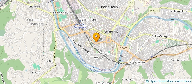 localisation de l'entreprise SCI LES ARENES à PERIGUEUX