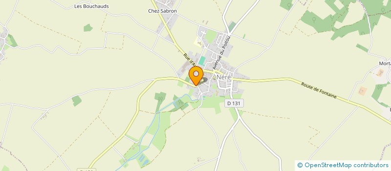 localisation de l'entreprise SCI LES ARENTELLES  NERE