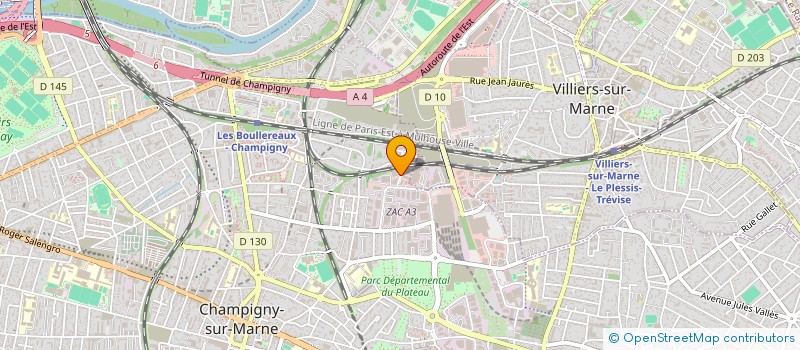 localisation de l'entreprise SCI LES ARMOIRIES  CHAMPIGNY-SUR-MARNE