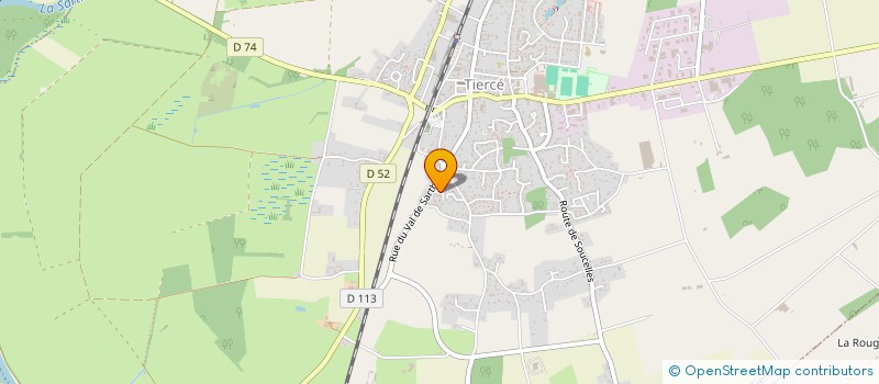 localisation de l'entreprise SCI LES ARMOLLIERES  TIERCE