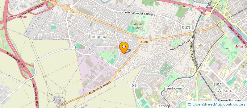 localisation de l'entreprise SCI LES ARMORICAINS  TINQUEUX