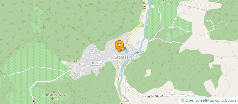 localisation de l'entreprise SCI LES ARNAUD'S  FLASSANS-SUR-ISSOLE