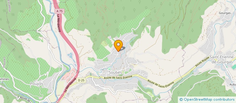 localisation de l'entreprise SCI LES ARQUES  SOUBES