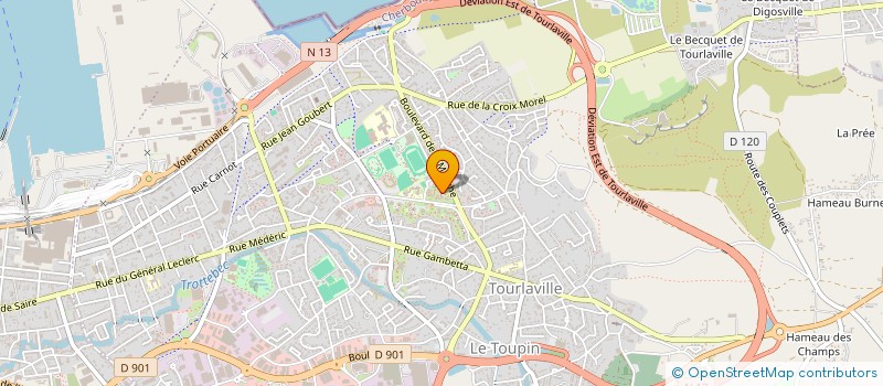 localisation de l'entreprise SCI LES ARTISANS  DIGOSVILLE