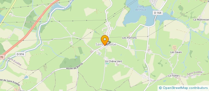 localisation de l'entreprise SCI LES ARTS  SAINT-EUSEBE