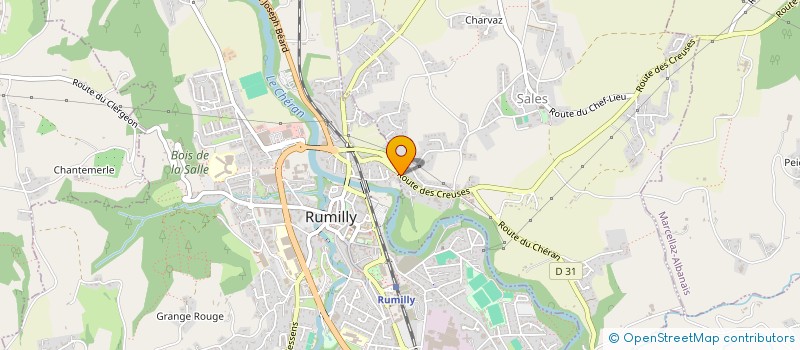 localisation de l'entreprise SCI LES ARUMS  SALES