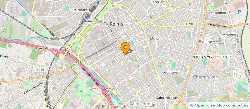 localisation de l'entreprise SCI LES ARZILLIERES  REIMS