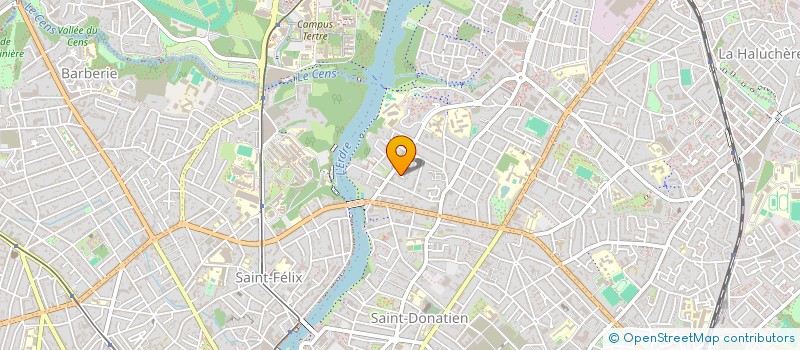localisation de l'entreprise SCI LES ASIATIDES  NANTES