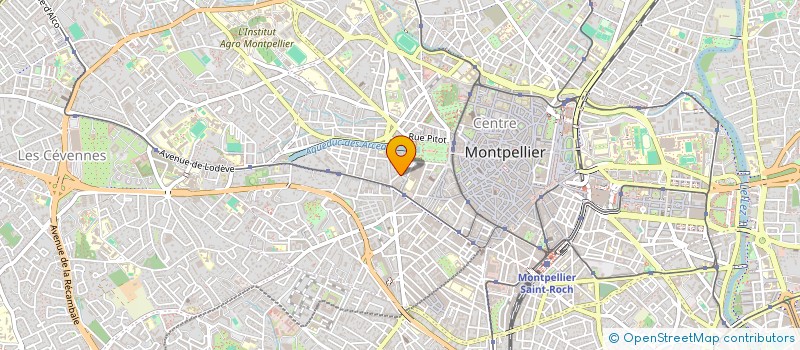 localisation de l'entreprise SCI LES ASPHODELAS à MONTPELLIER