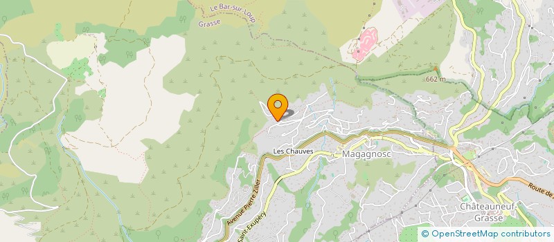 localisation de l'entreprise SCI LES ASPRES à GRASSE