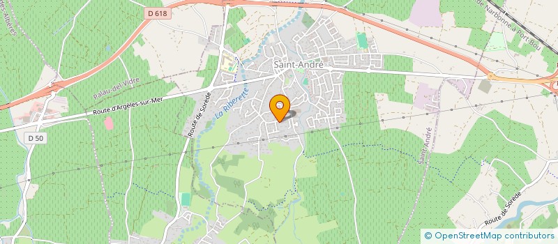 localisation de l'entreprise SCI LES ASPRES à SAINT-ANDRE