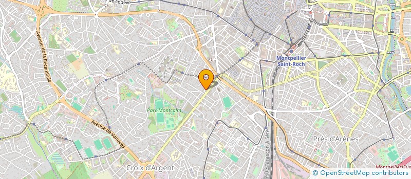 localisation de l'entreprise SCI LES ATELIERS DE ST CLEOPHAS à MONTPELLIER