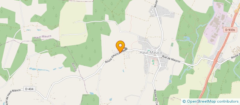 localisation de l'entreprise SCI LES AUBATS  HAUT-MAUCO