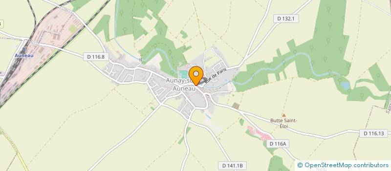 localisation de l'entreprise SCI LES AUBEES à SAINT-LEGER-DES-AUBEES