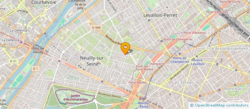 localisation de l'entreprise SCI LES AUBELLERIES à NEUILLY-SUR-SEINE