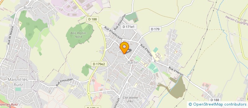 localisation de l'entreprise SCI LES AUBIERS à BARLIN