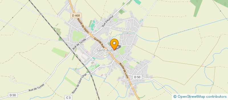 localisation de l'entreprise SCI LES AUBINS 2000 à SAINT-AUBIN
