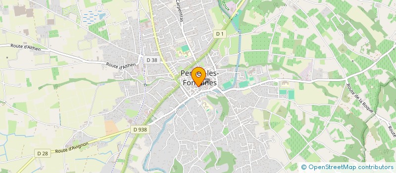 localisation de l'entreprise SCI LES AUGUSTINS  PERNES-LES-FONTAINES