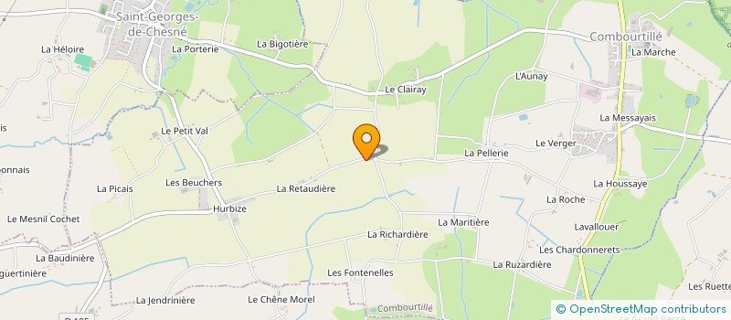 localisation de l'entreprise SCI LES AULNES  MONTAUTOUR