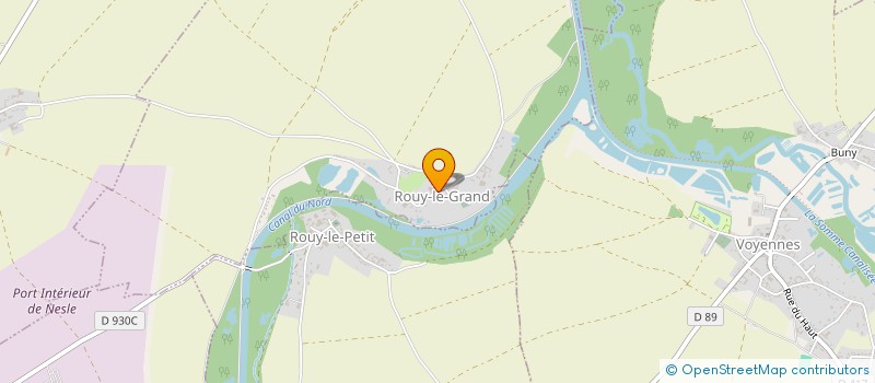 localisation de l'entreprise SCI LES AULNES  BETHENCOURT-SUR-SOMME