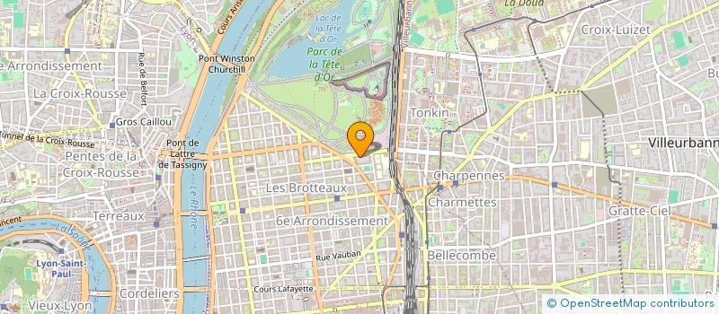 localisation de l'entreprise SCI LES AULYERES  LYON