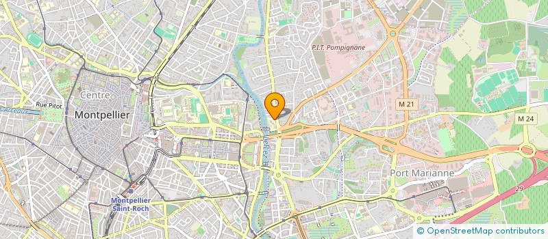 localisation de l'entreprise SCI LES AUNETTES à MONTPELLIER