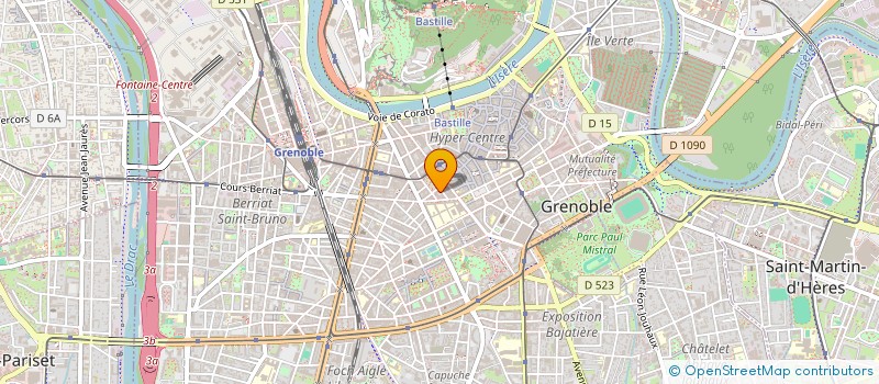 localisation de l'entreprise SCI LES AURES à GRENOBLE
