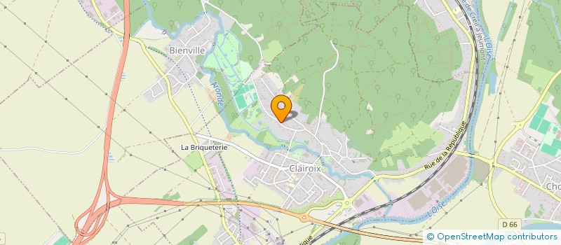 localisation de l'entreprise SCI LES AURORES  CLAIROIX