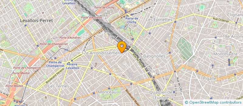 localisation de l'entreprise SCI LES AURORES  PARIS