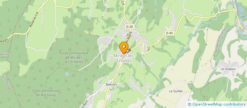 localisation de l'entreprise SCI LES AVEIENS à SAINT-PIERRE-D'ENTREMONT