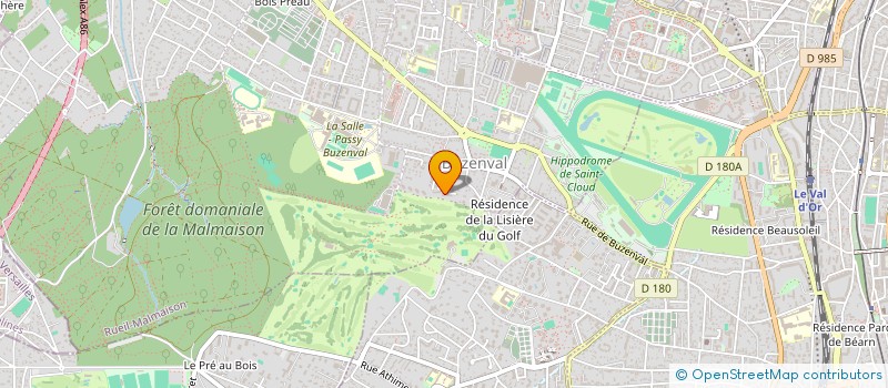 localisation de l'entreprise SCI LES AVELINES à RUEIL-MALMAISON