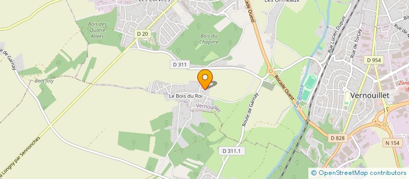 localisation de l'entreprise SCI LES AVENIERES à VERNOUILLET