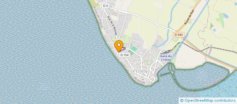 localisation de l'entreprise SCI LES AVOCETTES à LE CROTOY