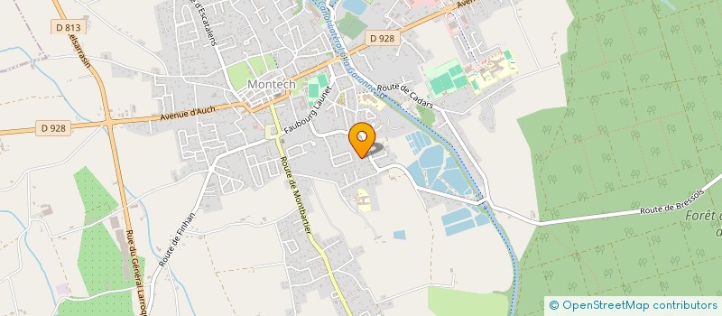 localisation de l'entreprise SCI LES AVOINES  SAINT-PORQUIER