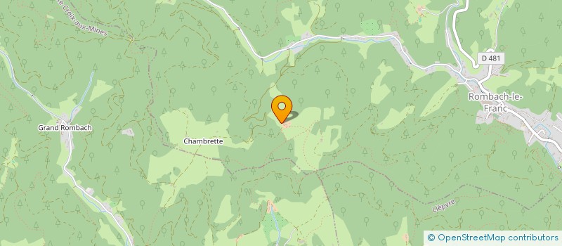 localisation de l'entreprise SCI LES AZALEES  ROMBACH-LE-FRANC