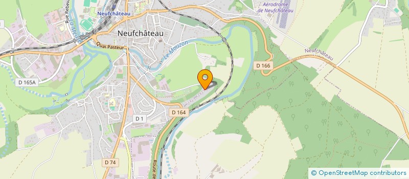 localisation de l'entreprise SCI LES B AND B à NEUFCHATEAU