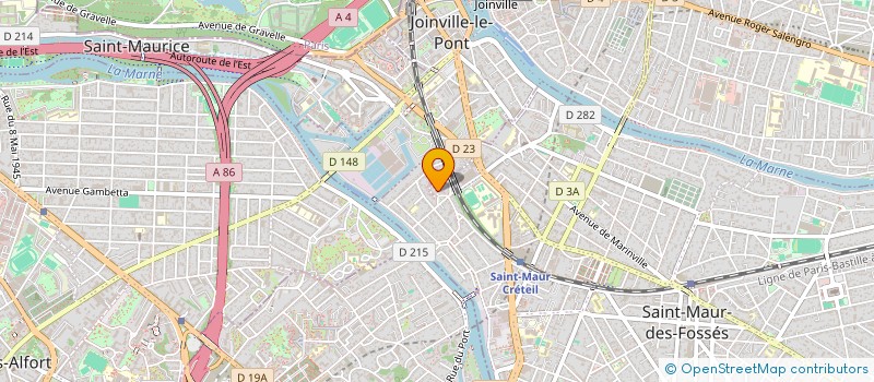 localisation de l'entreprise SCI LES BAGAUDES MURIEL ASTEGIANI DUBUS à JOINVILLE-LE-PONT
