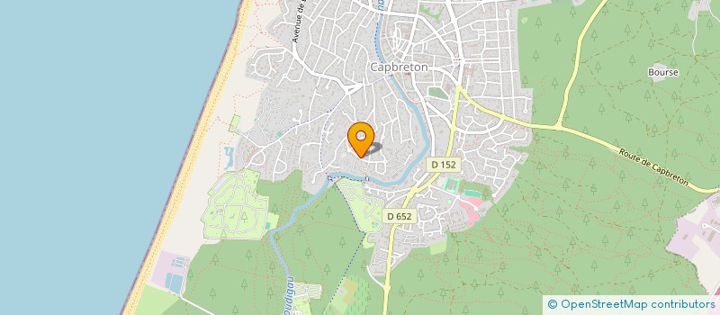 localisation de l'entreprise SCI LES BAGNOLAIS à CAPBRETON